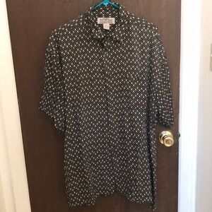 Men’s casual button down. 1x. Feels amazing